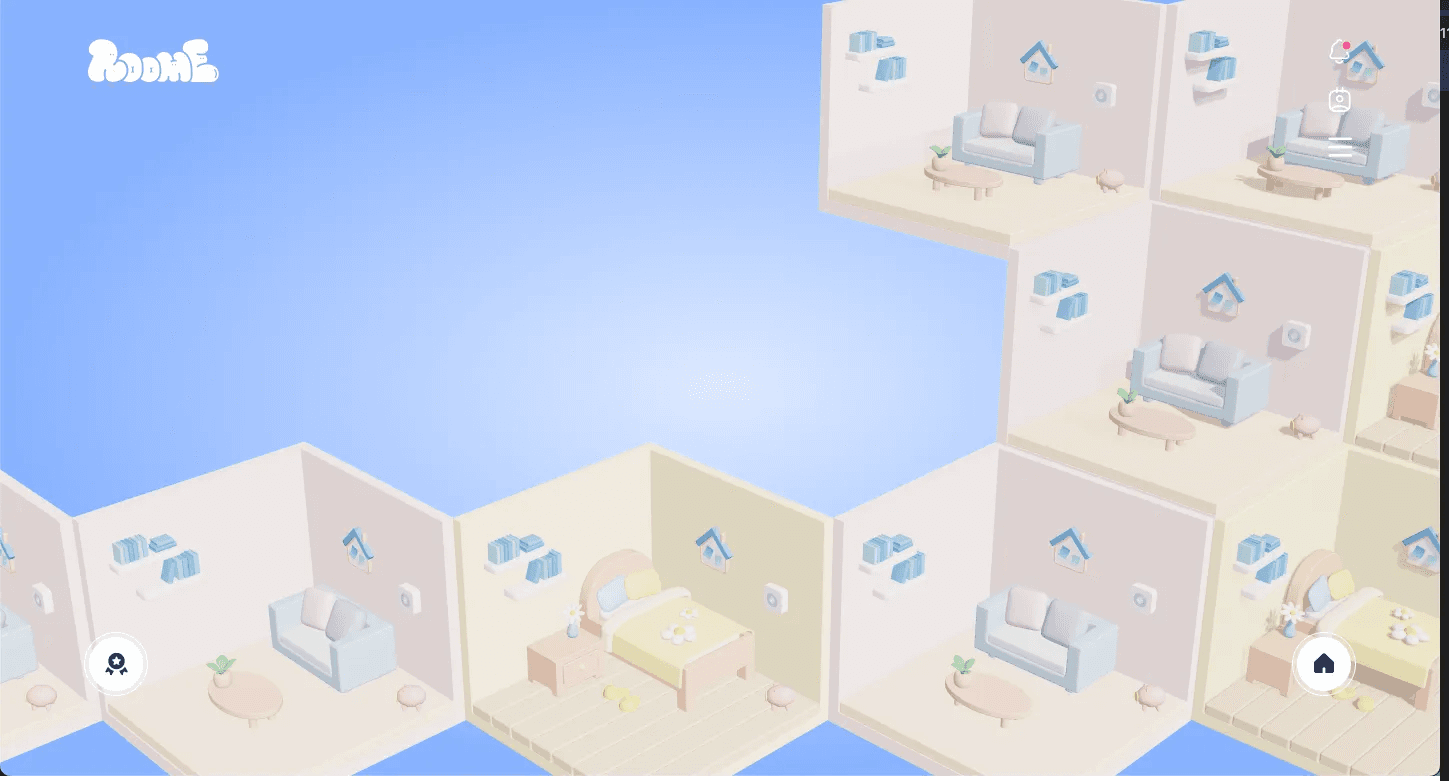 18번째 방부터 아래쪽에서만 배치되는 현상